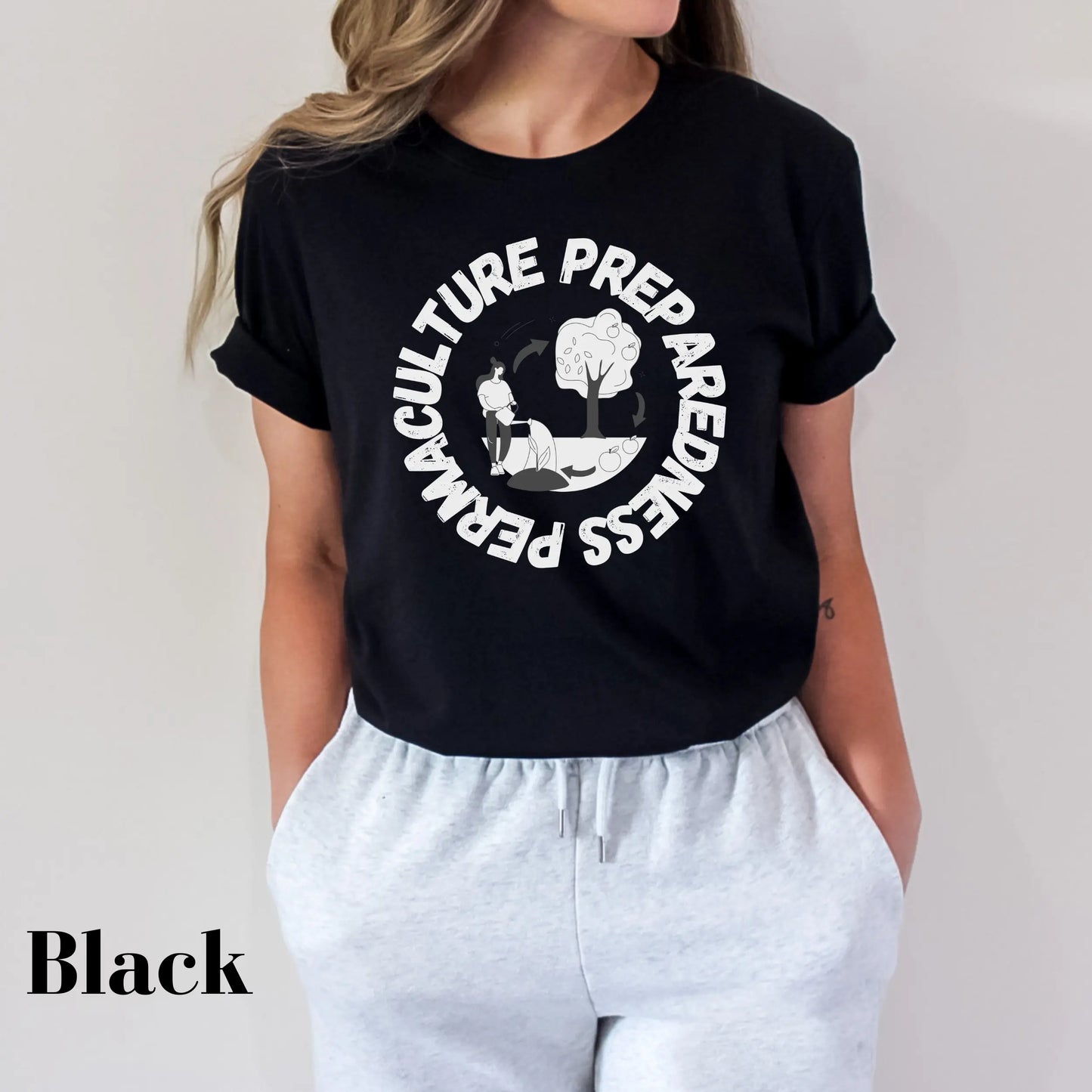Permaculture Preparedness Shirt | Farming Shirt | Permaculture Shirt | Plant Lover T-shirt | Horticulture Shirt | Homesteading Shirt In Harmony Farms