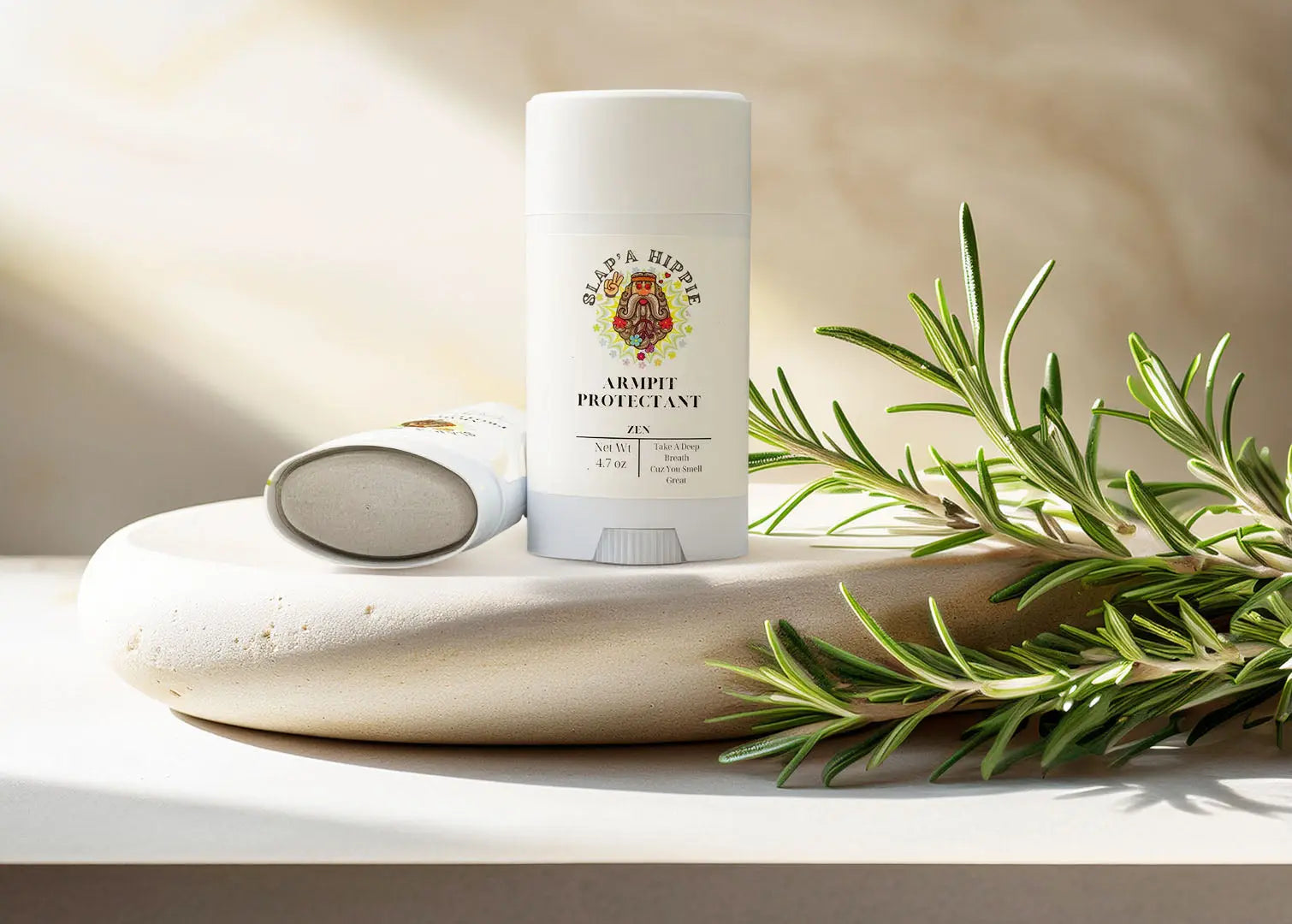 Natural Deodorant Slap A Hippie