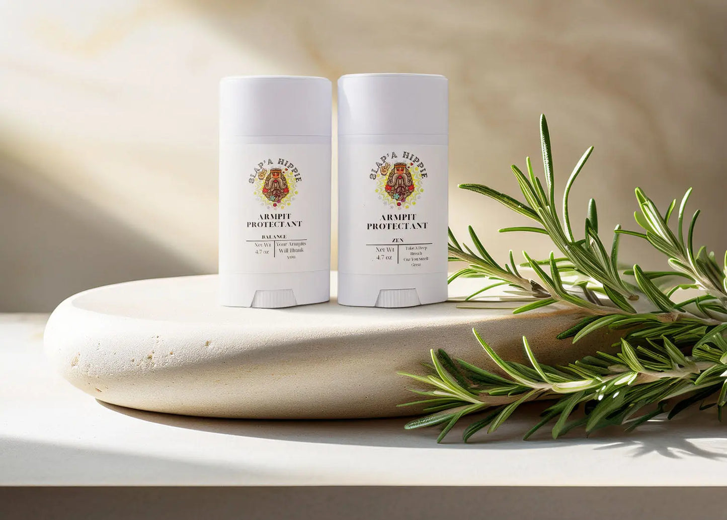 Natural Deodorant Slap A Hippie