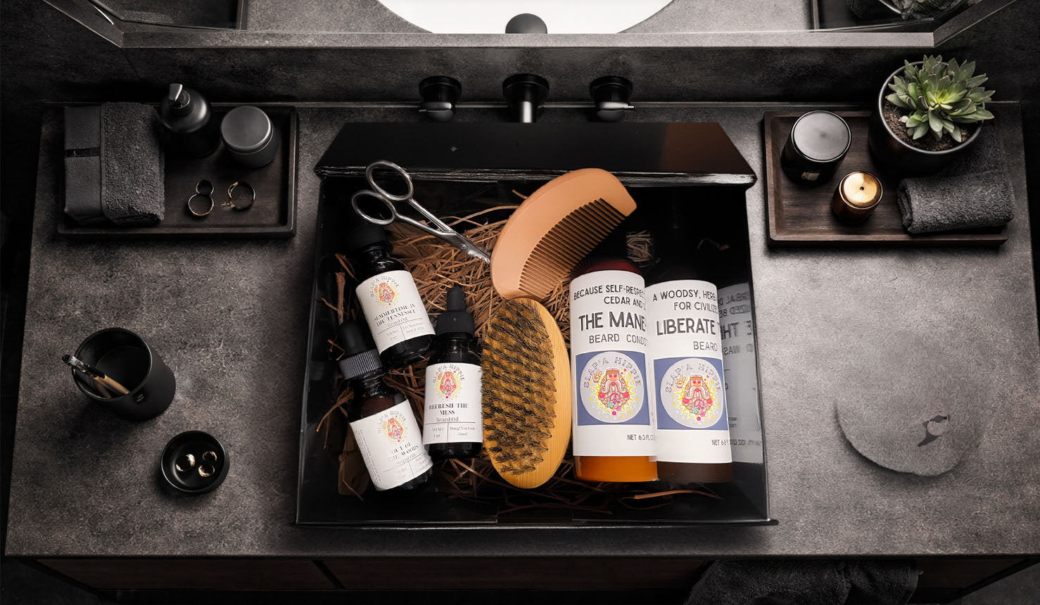 Complete Beard Care Gift Box In Harmony Farms