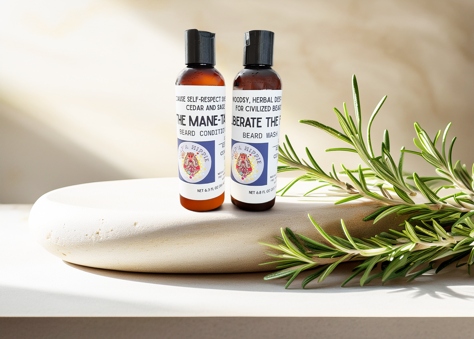 Beard Wash & Conditioner Duo In Harmony Farms